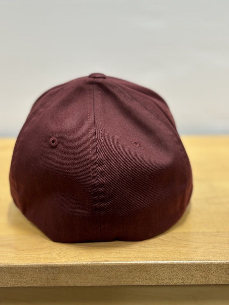 Casquette 5-0 Arch Flexfit - Maroon