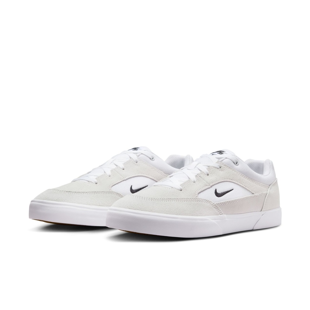 NIKE SB MALOR - WHITE/SUMMIT WHITE - GUM LIGHT BROWN