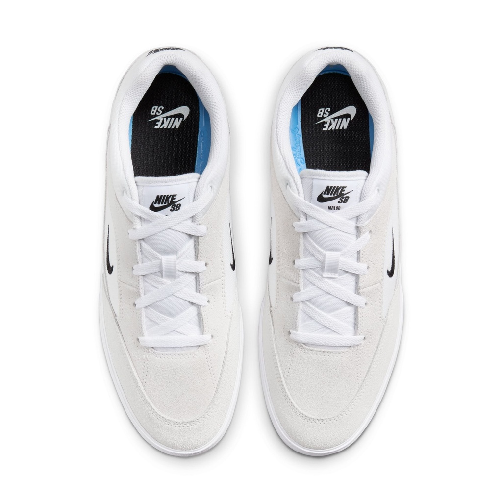 NIKE SB MALOR - WHITE/SUMMIT WHITE - GUM LIGHT BROWN