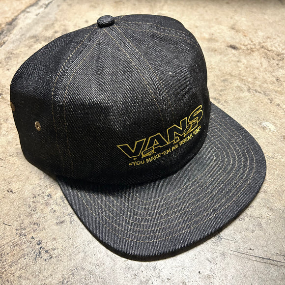 CASQUETTE VANS CUSHMAN JOCKEY - NOIR 