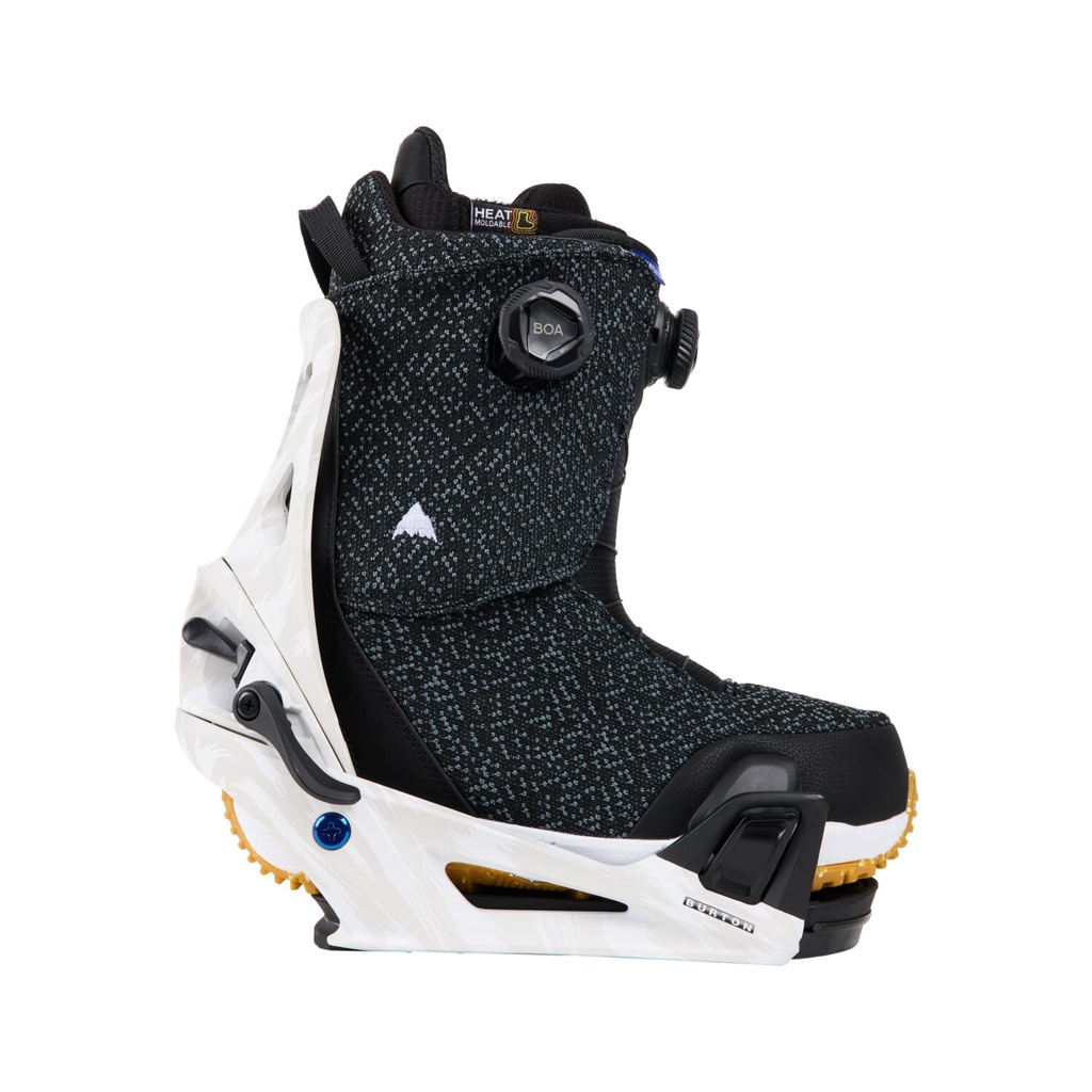 FIXATIONS BURTON STEP ON re:Flex - GRIS/BLANC