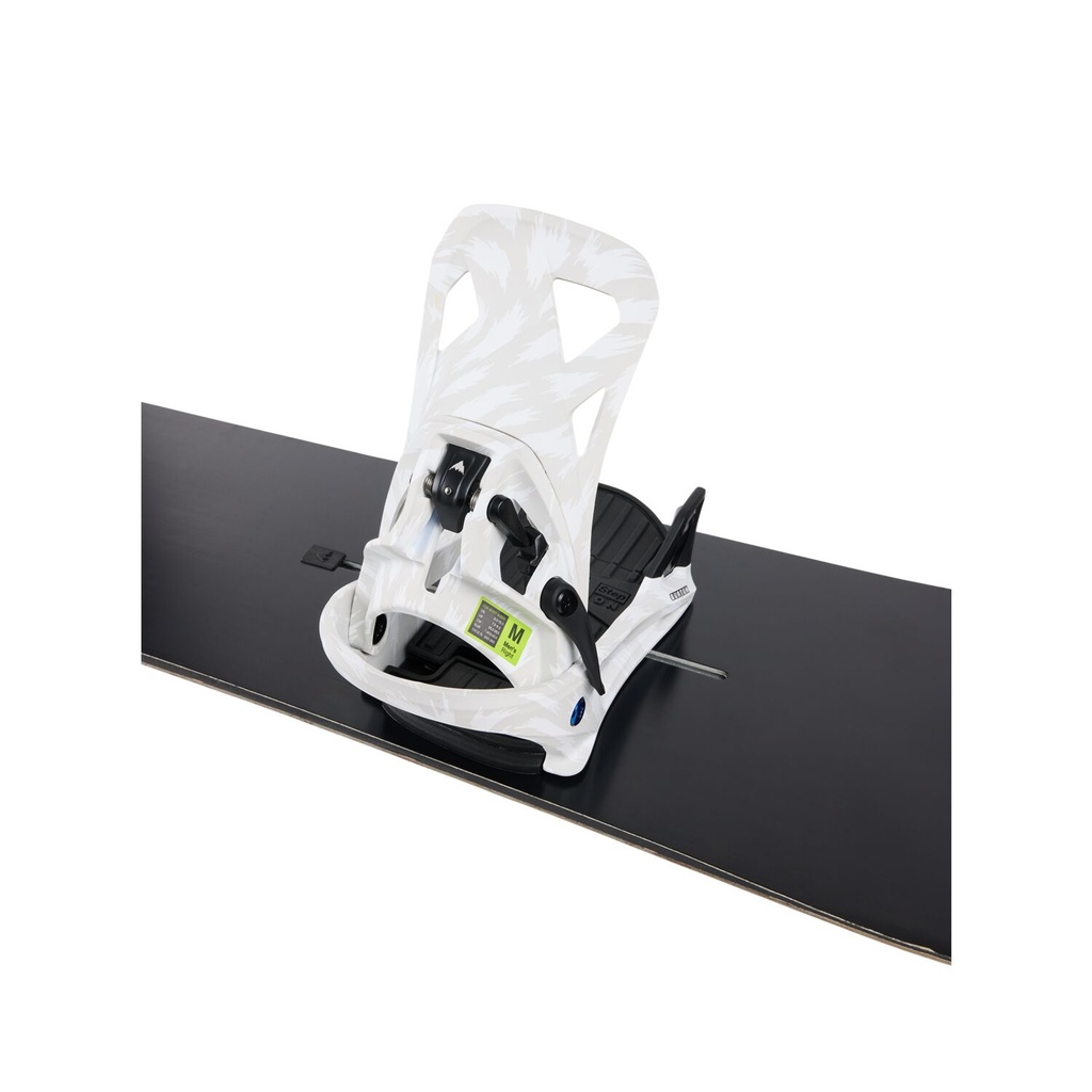 FIXATIONS BURTON STEP ON re:Flex - GRIS/BLANC
