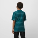T-SHIRT VANS JUNIOR BAKER SHORT SLEEVE TEE KNIT - DEEP TEAL