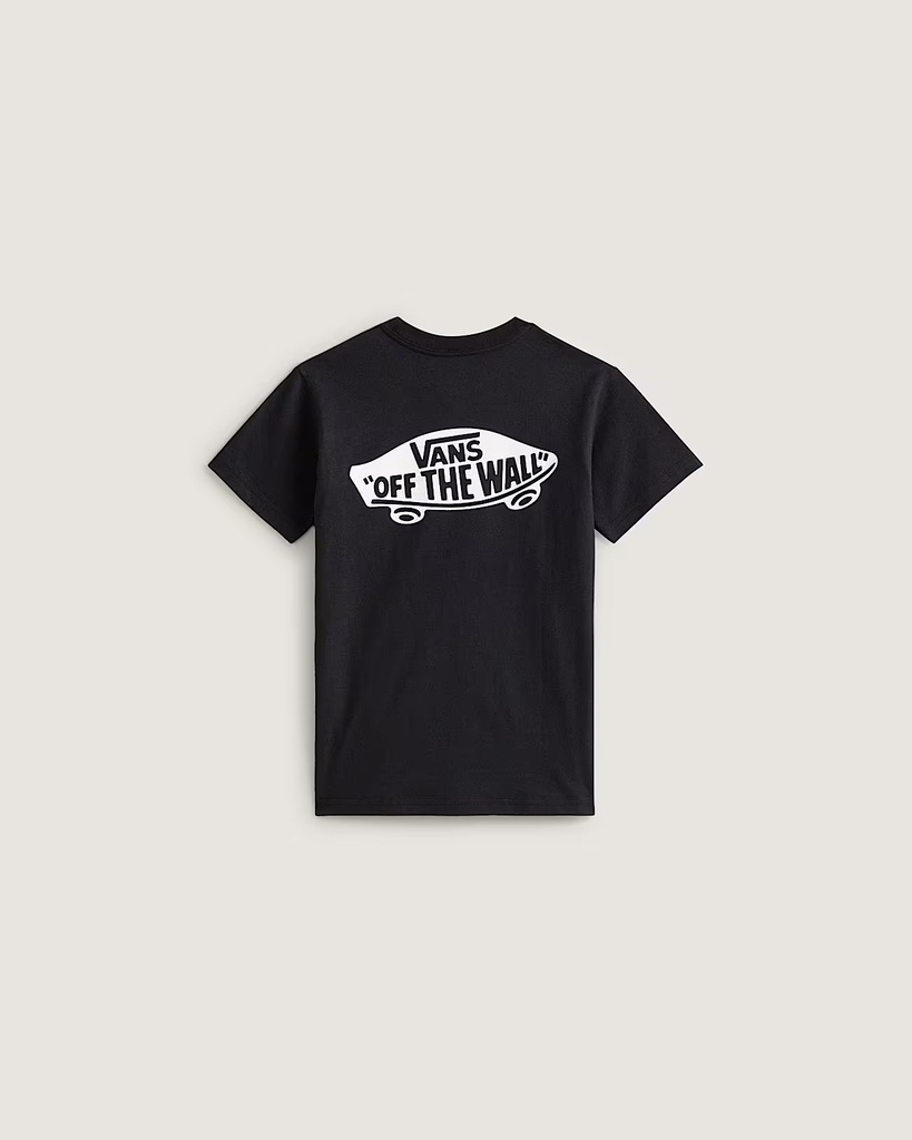 T-SHIRT VANS ENFANT INVERTED BONES - NOIR