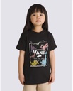 T-SHIRT VANS ENFANT INVERTED BONES - NOIR