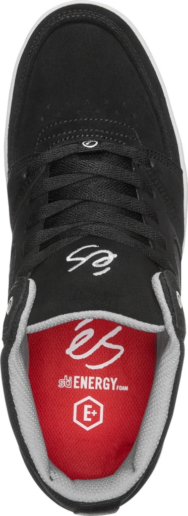 SOULIER ÉS ACCEL SLIM MID - BLACK/WHITE/ SILVER