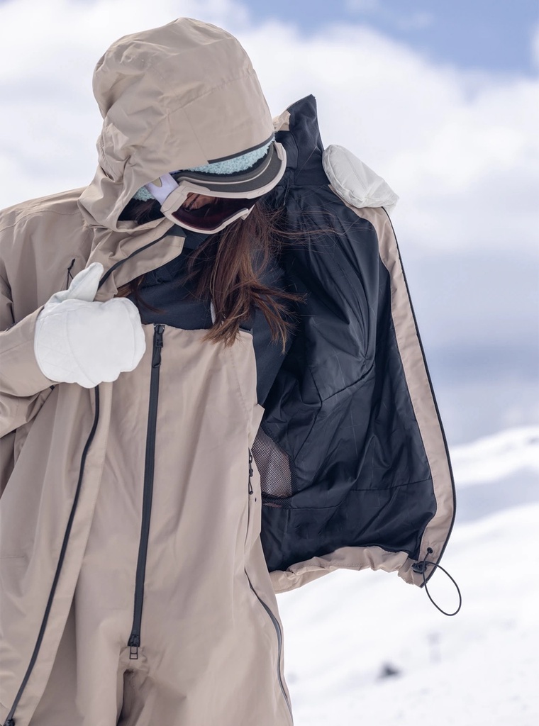 MANTEAUX BURTON FUTURETRUST 2L JACKET - SUMMIT TAUPE