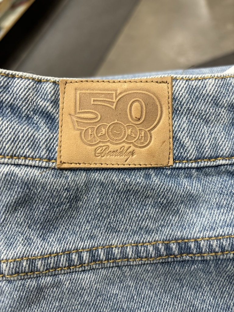 JEANS 5-0 OG BAGGY TAPPER - LIGHT WASH 