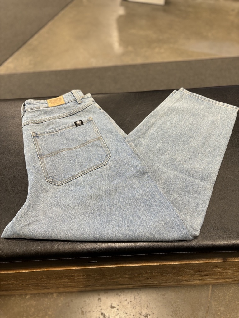 JEANS 5-0 OG BAGGY TAPPER - LIGHT WASH 
