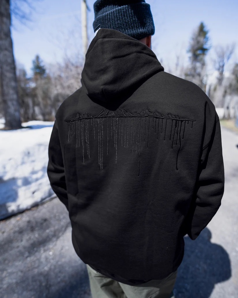 COTON OUATÉ VOLCOM ICONIC TECH PULL OVER - NOIR (copie)