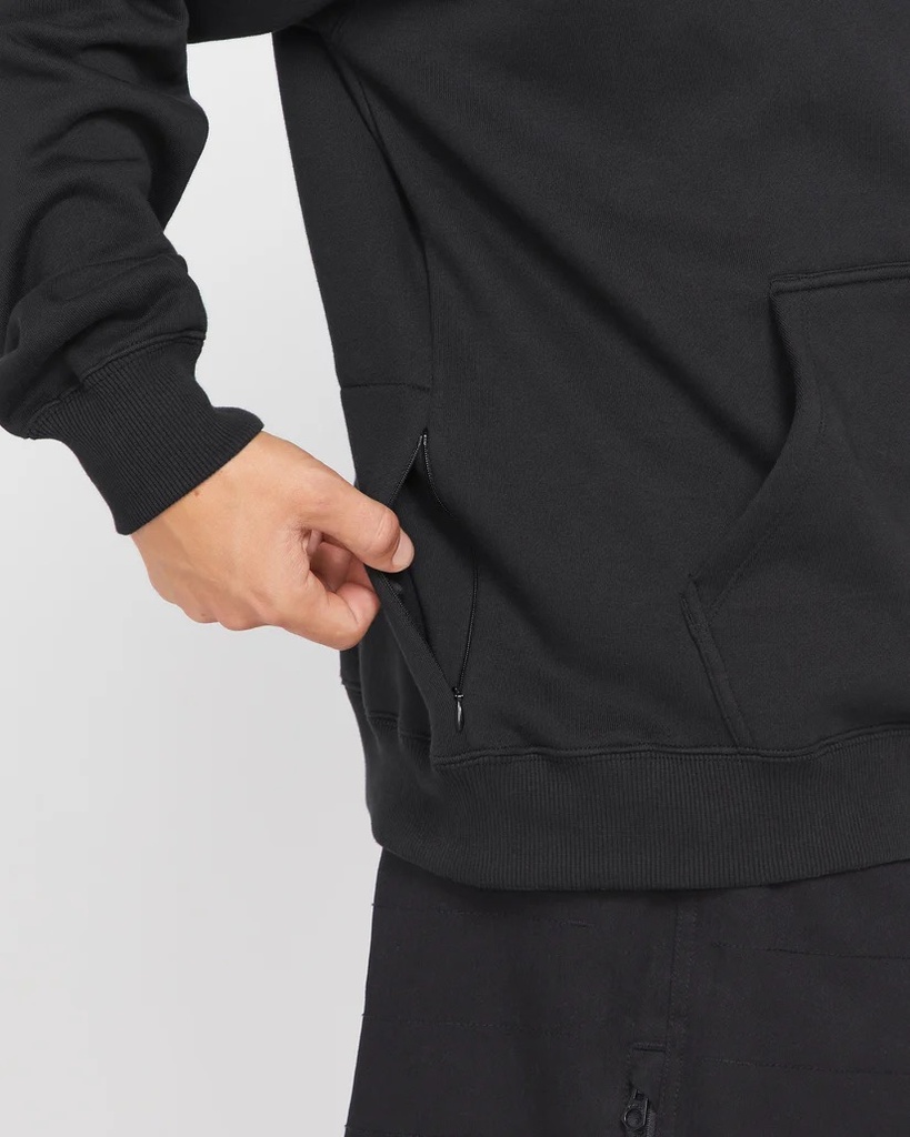 COTON OUATÉ VOLCOM ICONIC TECH PULL OVER - NOIR (copie)