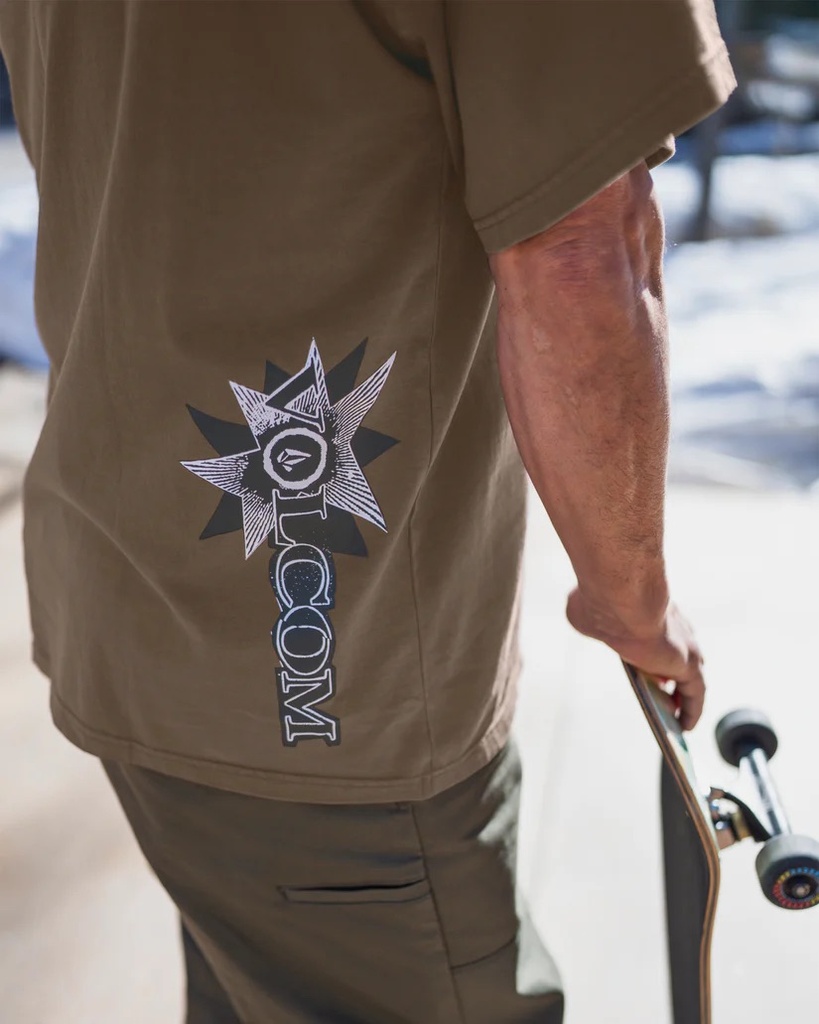 T-SHIRT VOLCOM DECOSTA POCKET TEE - DARK BLACK HEATHER (copie)