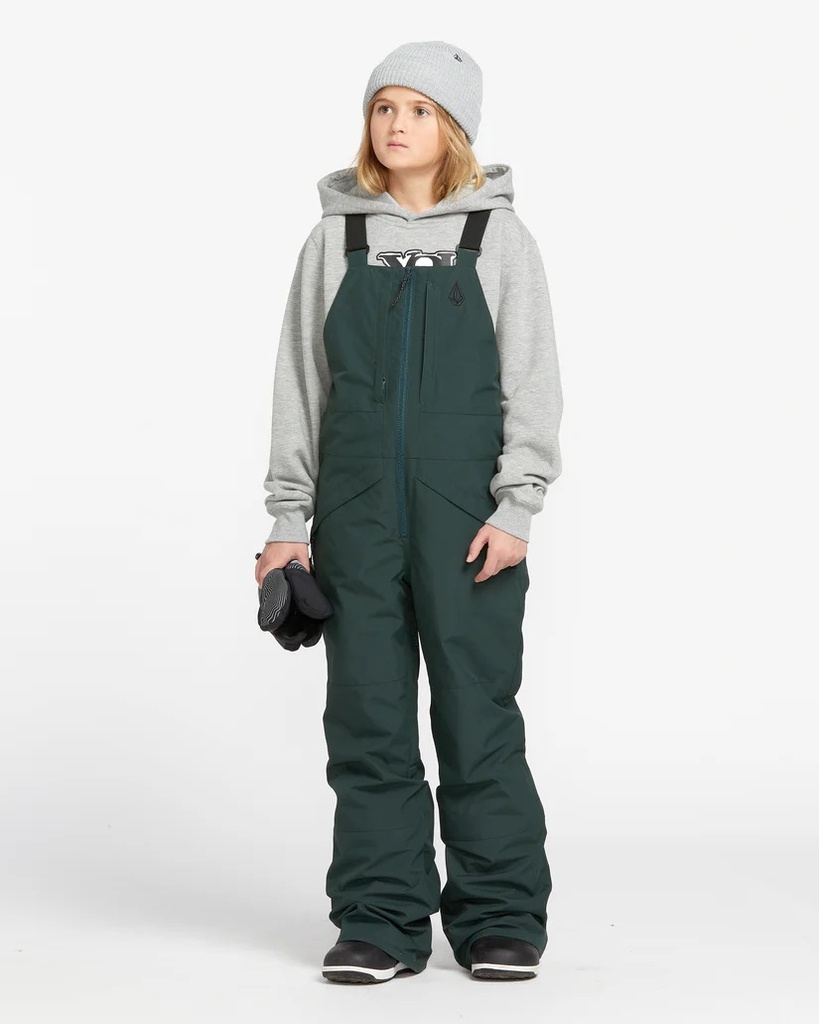 BIB VOLCOM JUNIOR BARKLEY INSULATED BIB OVERALL - SCARAB