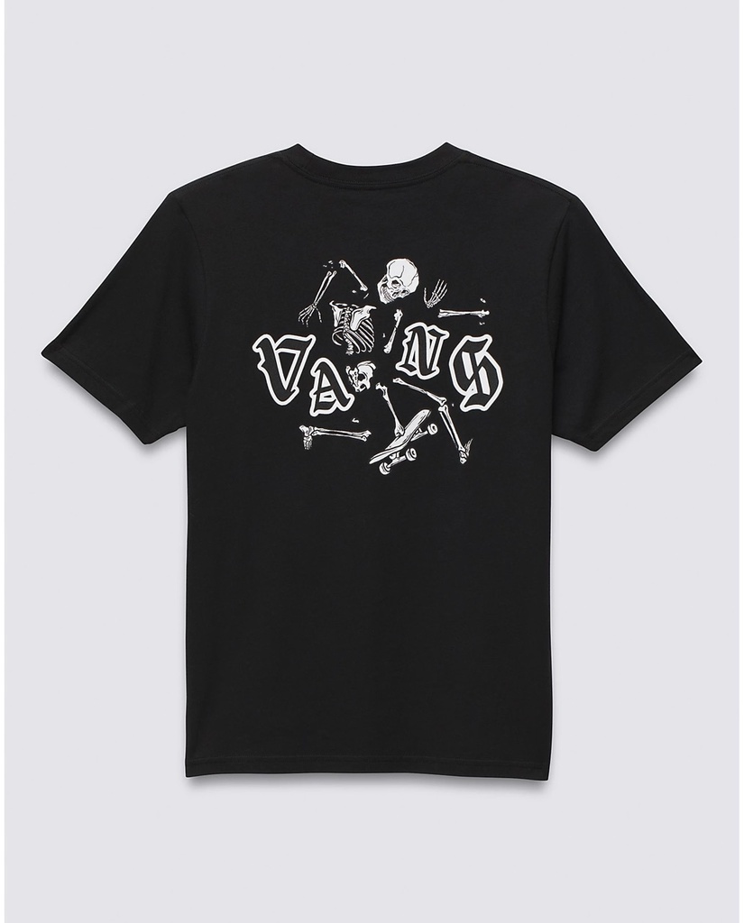 T-SHIRT VANS JUNIOR SHATTERED - NOIR