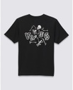 T-SHIRT VANS JUNIOR SHATTERED - NOIR