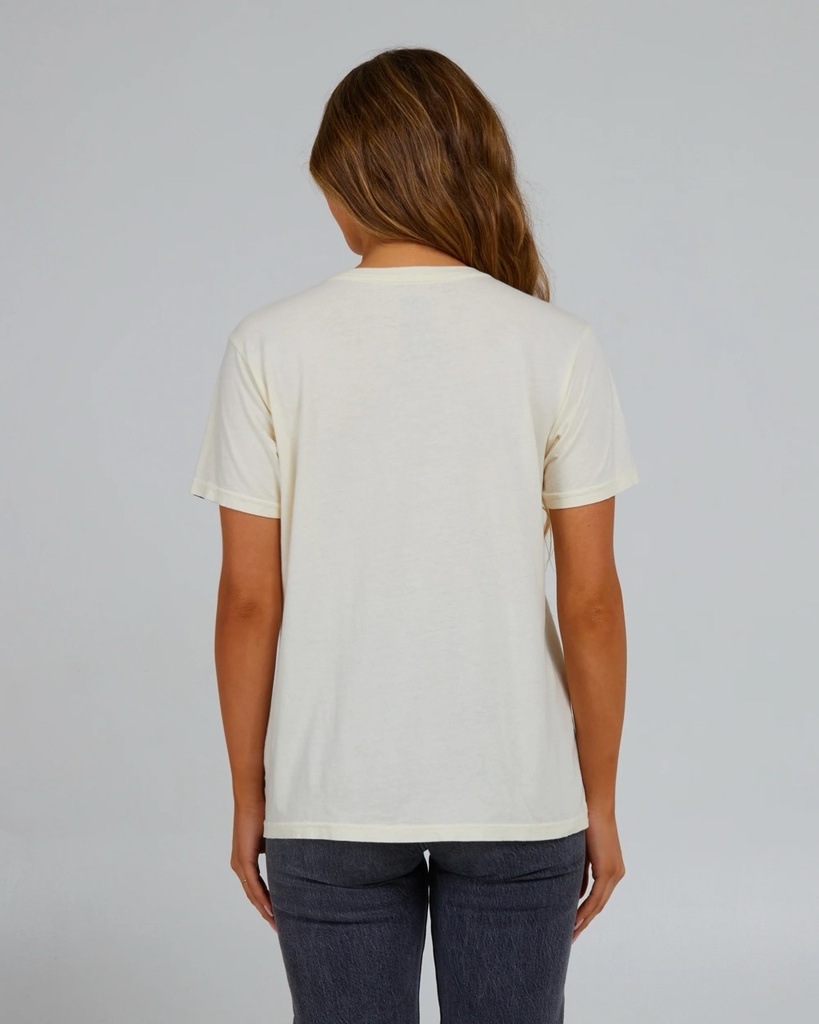 T-SHIRT SALTY CREW LOVE BITE BOYFRIEND TEE - OFF WHITE