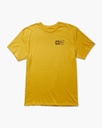 T-SHIRT SALTY CREW SKETCHY ALPHA - MUSTARD