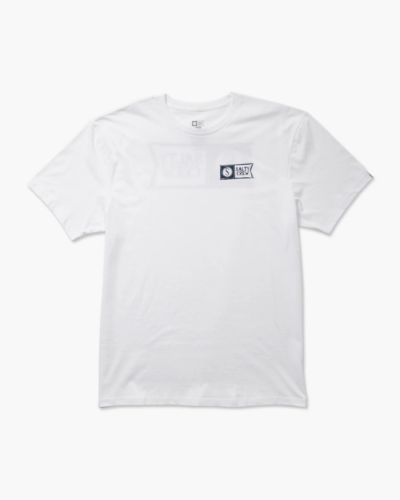 T-SHIRT SALTY CREW SKETCHY ALPHA - NOIR