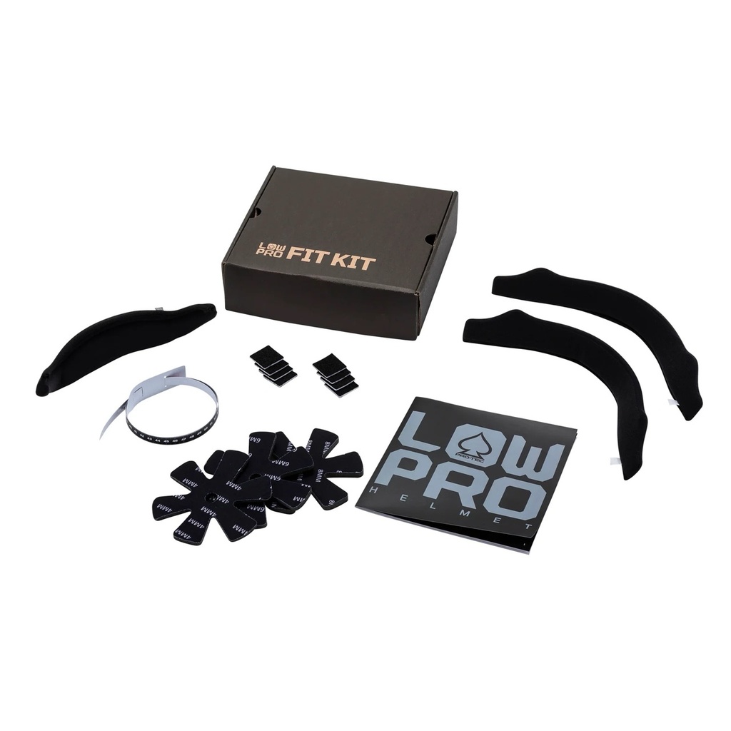 Casque Pro-Tec Low Pro Certified - Noir Mat 