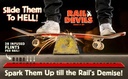 TAIL DEVIL SPARKING RAILS - ROUGE 