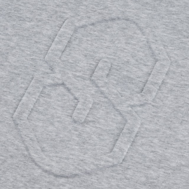 COTON OUATÉ SOUVENIR EMBOSSED - HEATHER GREY