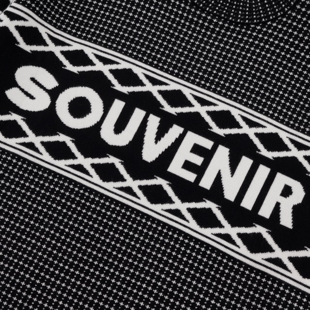 LONG SLEEVE T-SHIRT SOUVENIR CHECK YOUR HEAD - NOIR (copie)
