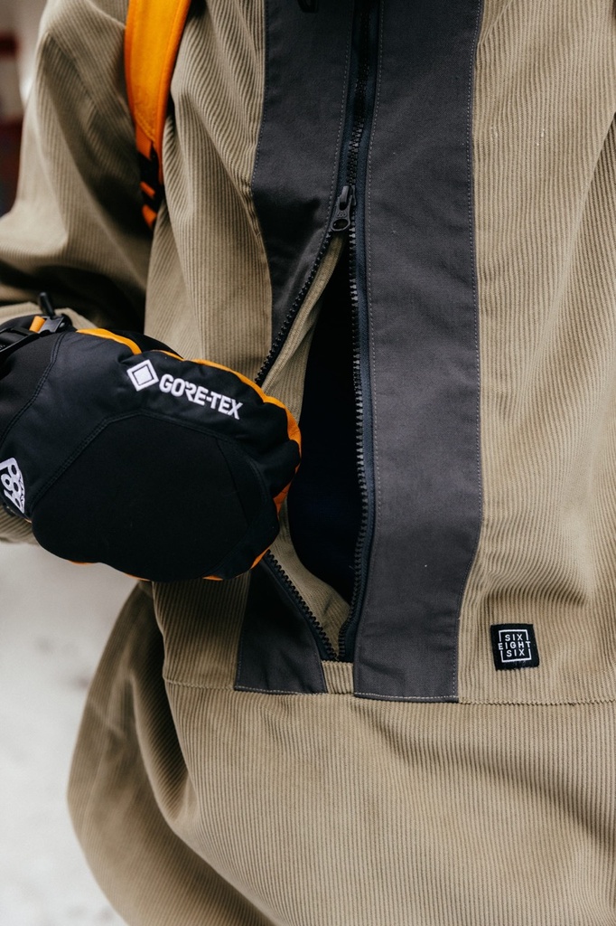 MANTEAUX 686 GHOST 2.5L ANORAK - SAGE CORDUROY COLORBLOCK