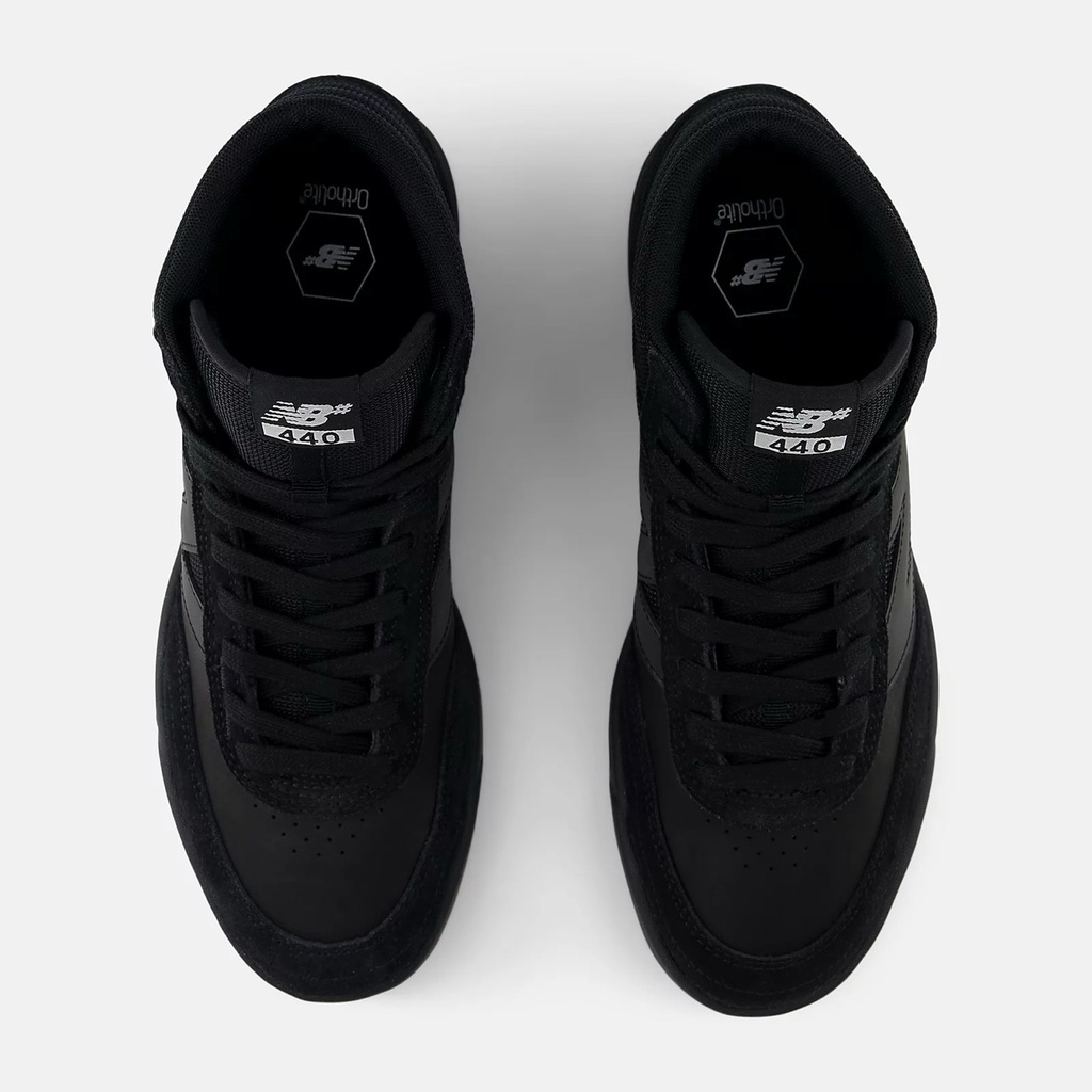 SOULIER NEW BALANCE NUMERIC 440 HIGH V2 - NOIR/GUM