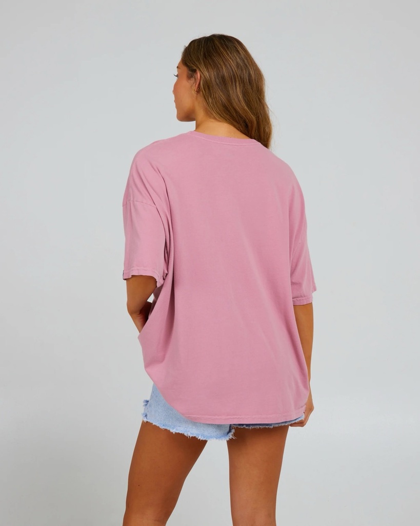 T-SHIRT SALTY CREW BIG WAVE COVER UP POUR FEMME - WARM LILAC