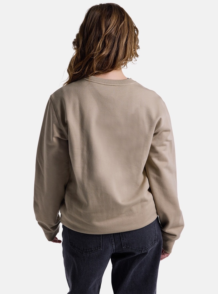 COTON OUATÉ BURTON BRTN CREWNECK - SUMMIT TAUPE
