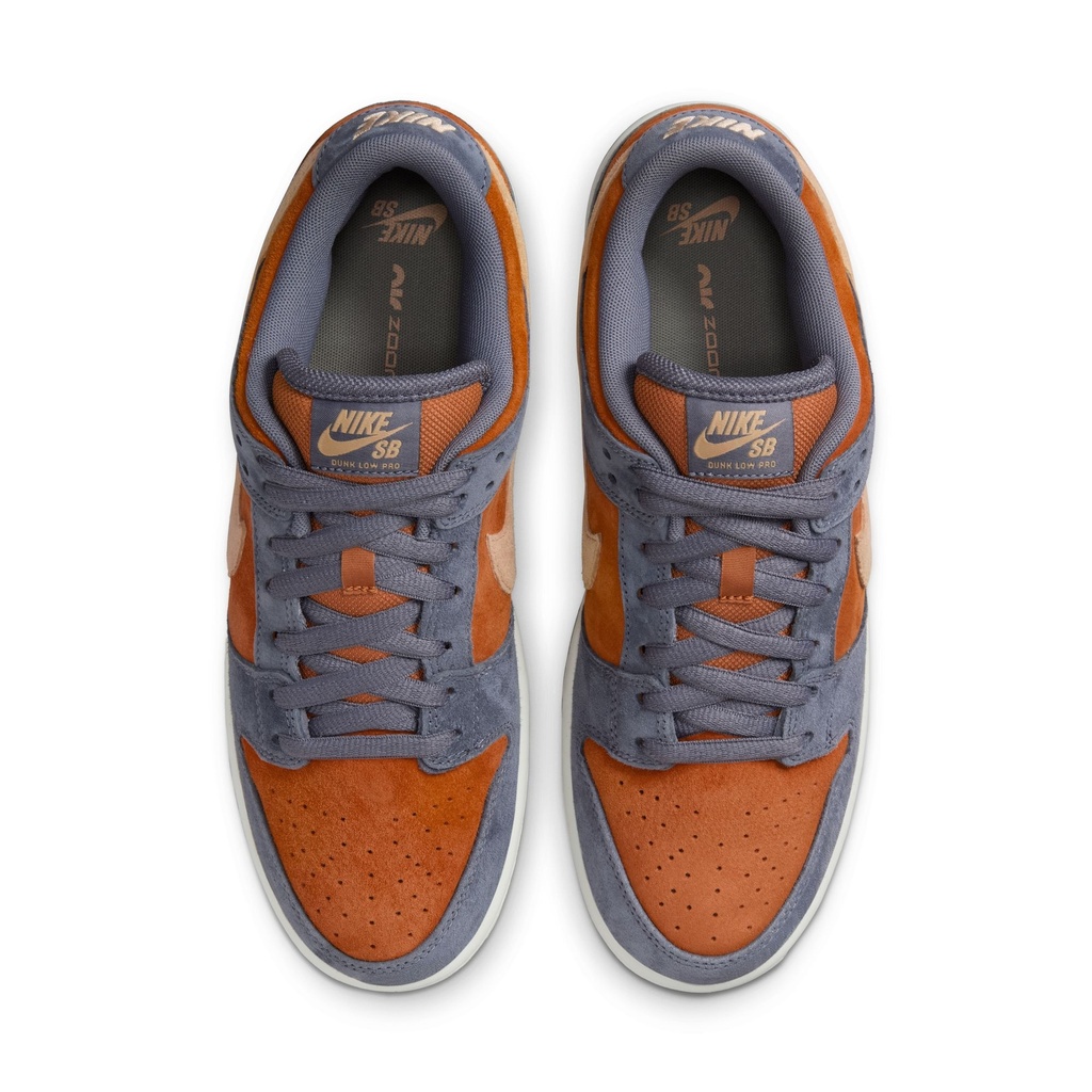 SOULIER NIKE SB DUNK LOW PRO - LIGHT CARBON/SESAME-MONARCH-SUMMIT WHITE