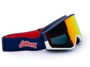 GOGGLE ASHBURY A12 - NINTH (RED MIRROR LENS/YELLOW SPARE)