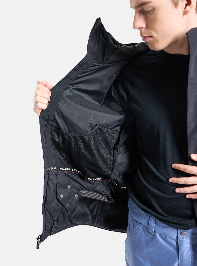 MANTEAUX BURTON COVERT 2.0 2L JACKET - TRUE BLACK