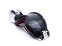 GOGGLE ASHBURY OG BLACK (DARK SMOKE LENS/YELLOW SPARE)			