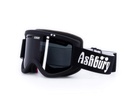 GOGGLE ASHBURY OG BLACK (DARK SMOKE LENS/YELLOW SPARE)			