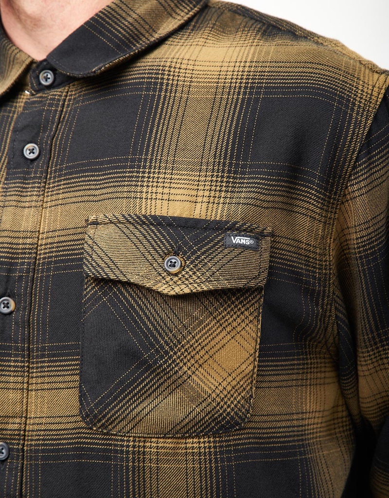 CHEMISE VANS MONTEREY III SHIRT - SEPIA/TAOS TAUPE
