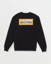 COTON OUATÉ VOLCOM PRODUCE CREW SWEATSHIRT - NOIR