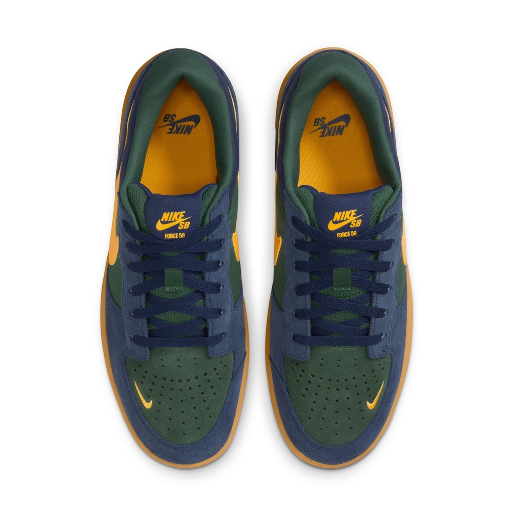 SOULIER NIKE SB FORCE 58 - MIDNIGHT NAVY/UNIVERSITY GOLD-FIR