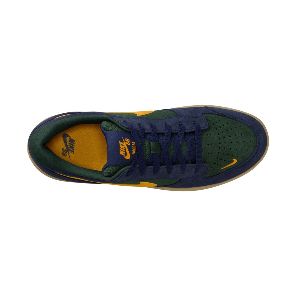 SOULIER NIKE SB FORCE 58 - MIDNIGHT NAVY/UNIVERSITY GOLD-FIR