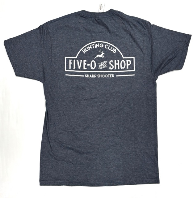 T-Shirt 5-0 Shooter - Navy heather