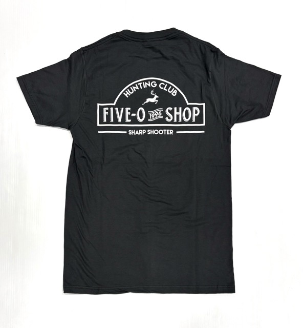 T-Shirt 5-0 Shooter - Vintage Black
