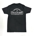 T-Shirt 5-0 Shooter - Vintage Black