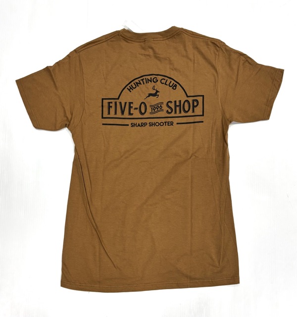 T-Shirt 5-0 Shooter - Brown Sugar