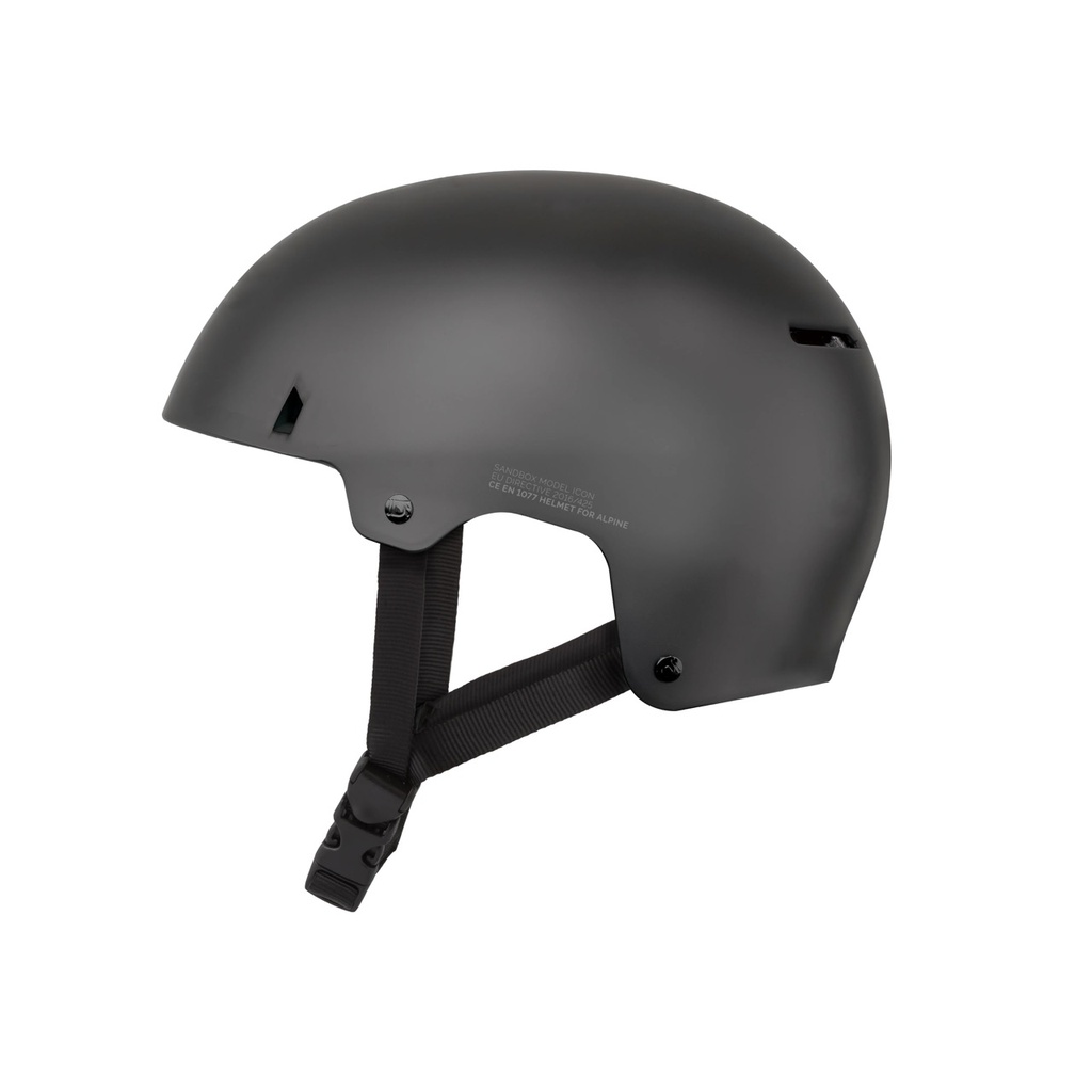 Casque Sandbox Icon Brain Bucket - Noir 
