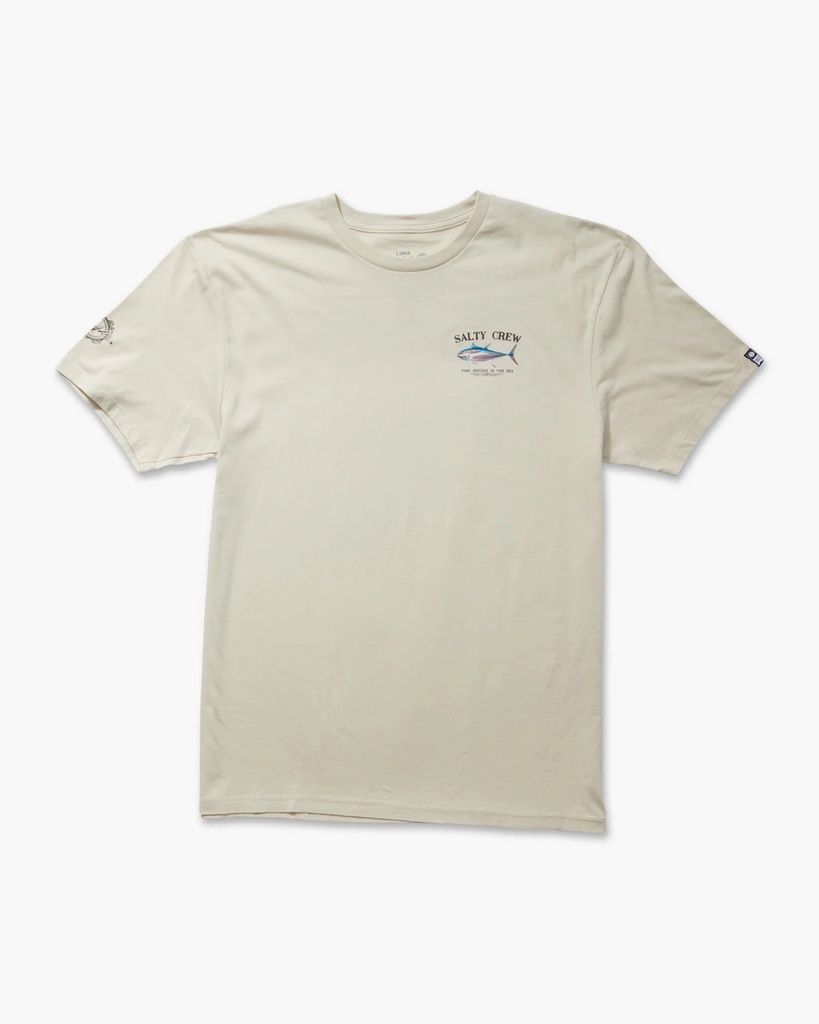 T-SHIRT SALTY CREW BIG BLUE PREMIUM - BONE