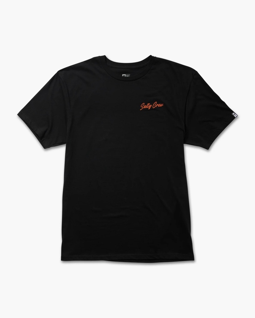 T-SHIRT SALTY CREW WERTERN WAVES PREMIUM - NOIR