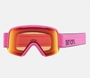 GOGGLE ANON NESA WAVES PERCEIVE SUNNY RED + BONUS LENS CLOUDY BURST (copie)