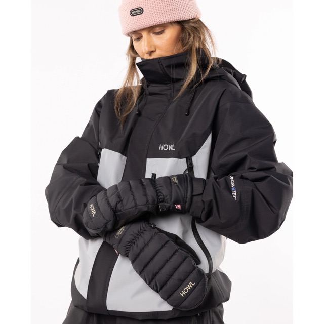 MITAINES HOWL DOWN MITT - BLACK