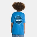 T-SHIRT VANS JUNIOR RUBBER CO - BLEU