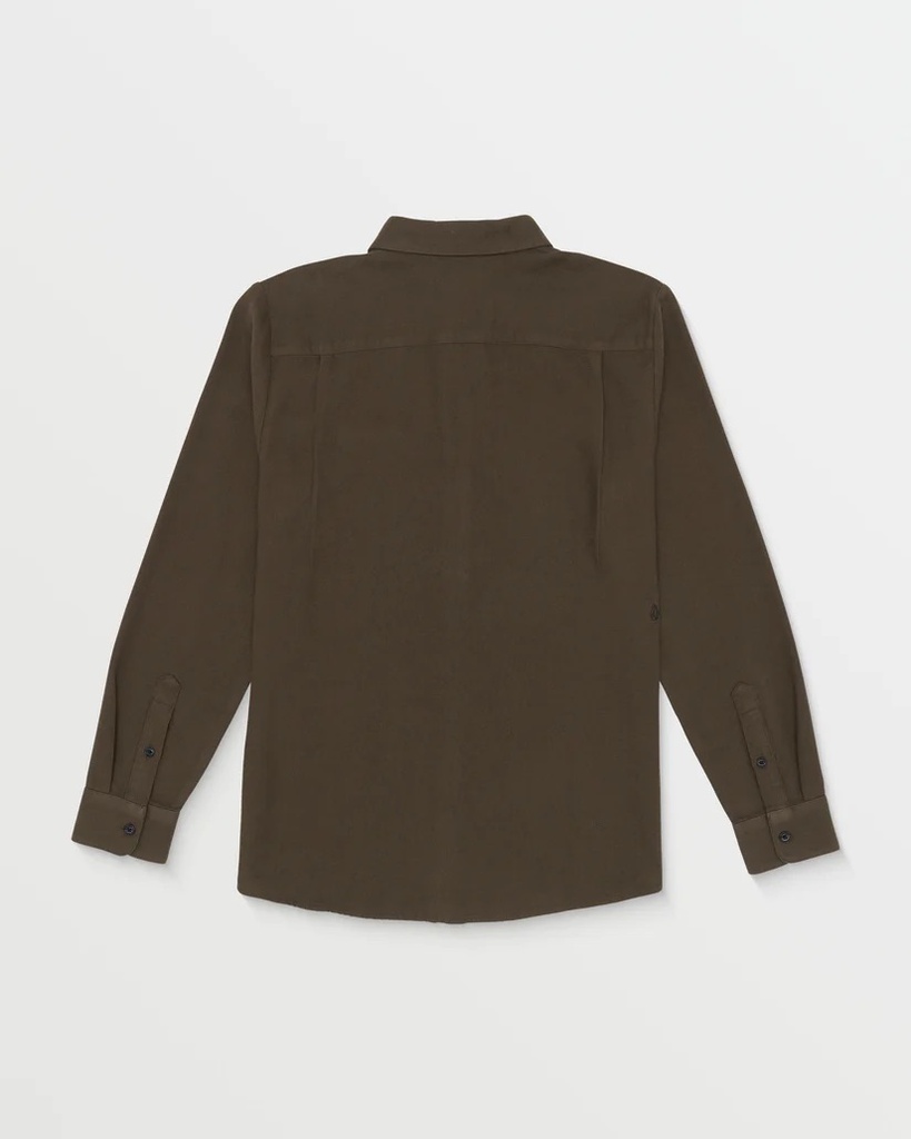 CHEMISE VOLCOM CADEN FLANNEL LONG SLEEVE - WREN